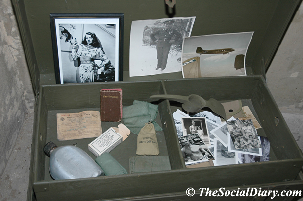 Magazines etc. in the World War II bunker